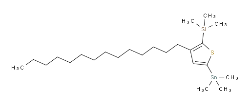 trimethyl(3-tetradecyl-5-(trimethylstannyl)thiophen-2-yl)silane