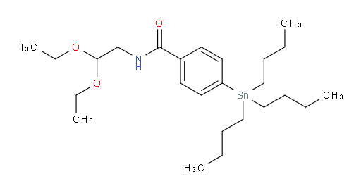 N-(2,2-diethoxyethyl)-4-(tributylstannyl)benzamide