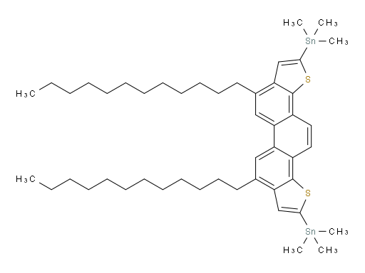 (4,7-didodecylphenanthro[1,2-b:8,7-b']dithiophene-2,9-diyl)bis(trimethylstannane)