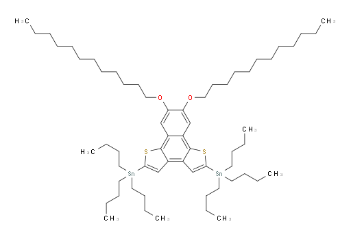 (8,9-bis(dodecyloxy)naphtho[1,2-b:4,3-b']dithiophene-2,5-diyl)bis(tributylstannane)