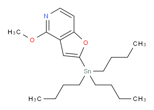 4-methoxy-2-(tributylstannyl)furo[3,2-c]pyridine