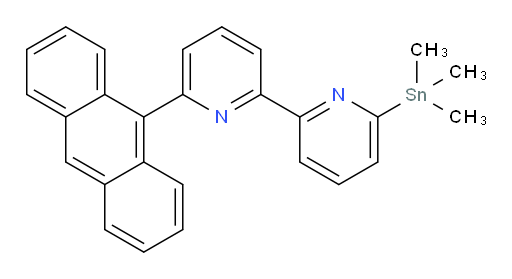 6-(anthracen-9-yl)-6'-(trimethylstannyl)-2,2'-bipyridine