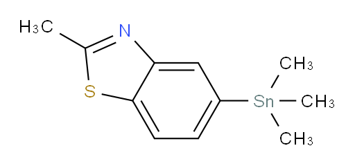 2-methyl-5-(trimethylstannyl)benzo[d]thiazole