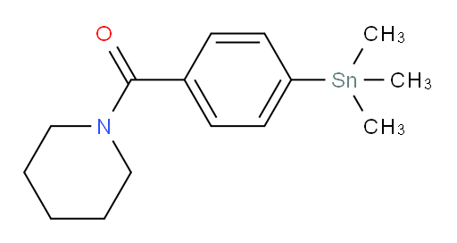 piperidin-1-yl(4-(trimethylstannyl)phenyl)methanone