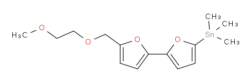 (5'-((2-methoxyethoxy)methyl)-[2,2'-bifuran]-5-yl)trimethylstannane