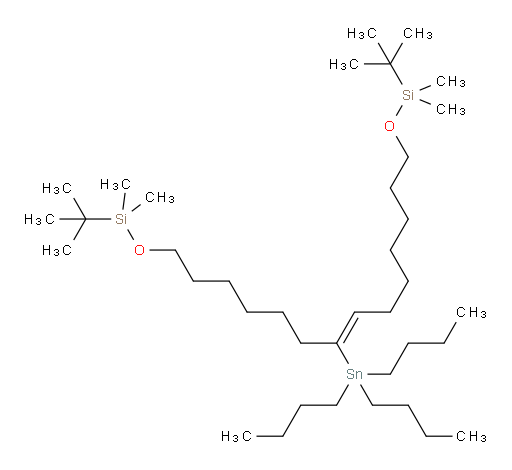 (Z)-2,2,3,3,20,20,21,21-octamethyl-11-(tributylstannyl)-4,19-dioxa-3,20-disiladocos-11-ene