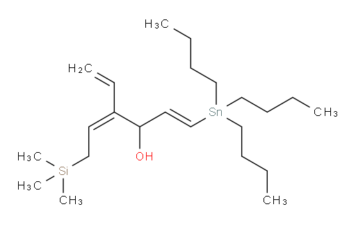 (1E,4Z)-1-(tributylstannyl)-6-(trimethylsilyl)-4-vinylhexa-1,4-dien-3-ol