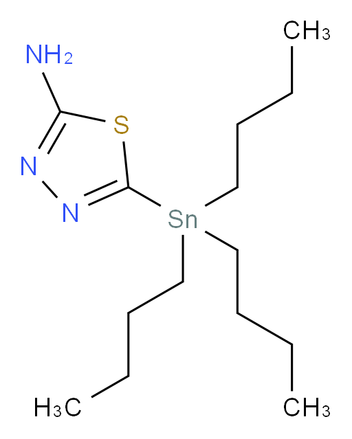 5-(tributylstannyl)-1,3,4-thiadiazol-2-amine