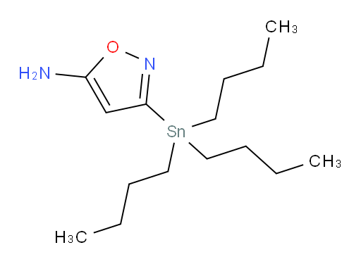 3-(tributylstannyl)isoxazol-5-amine
