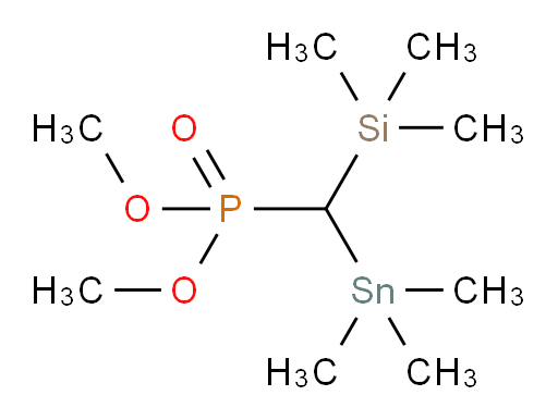 dimethyl ((trimethylsilyl)(trimethylstannyl)methyl)phosphonate
