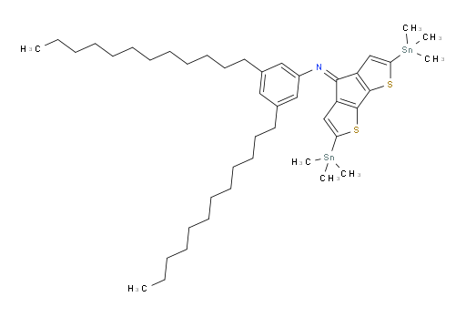 N-(2,6-bis(trimethylstannyl)-4H-cyclopenta[1,2-b:5,4-b']dithiophen-4-ylidene)-3,5-didodecylaniline