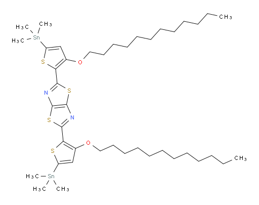 2,5-bis(3-(dodecyloxy)-5-(trimethylstannyl)thiophen-2-yl)thiazolo[5,4-d]thiazole
