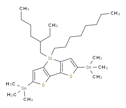 4-(2-ethylhexyl)-4-octyl-2,6-bis(trimethylstannyl)-4H-silolo[3,2-b:4,5-b']dithiophene