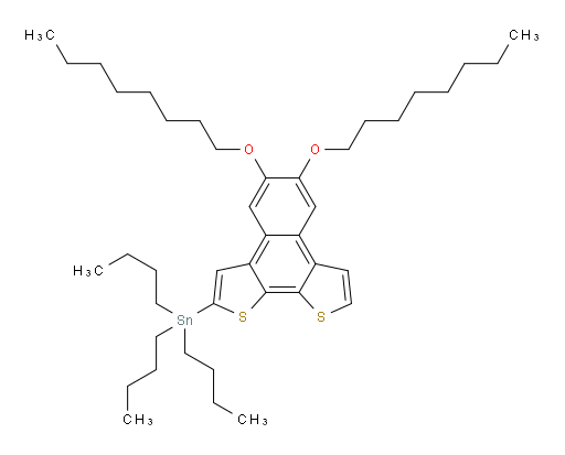 (5,6-bis(octyloxy)naphtho[2,1-b:3,4-b']dithiophen-2-yl)tributylstannane