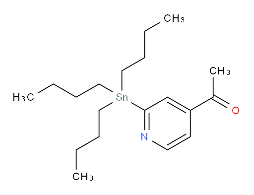 1-(2-(tributylstannyl)pyridin-4-yl)ethanone