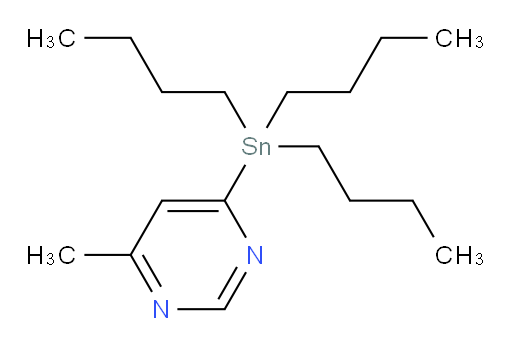 4-methyl-6-(tributylstannyl)pyrimidine