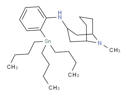 9-methyl-N-(2-(tributylstannyl)phenyl)-9-azabicyclo[3.3.1]nonan-3-amine