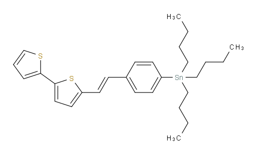 (E)-(4-(2-([2,2'-bithiophen]-5-yl)vinyl)phenyl)tributylstannane
