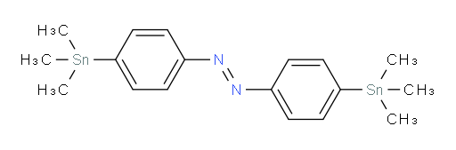 (E)-1,2-bis(4-(trimethylstannyl)phenyl)diazene