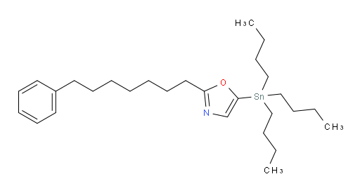 2-(7-phenylheptyl)-5-(tributylstannyl)oxazole