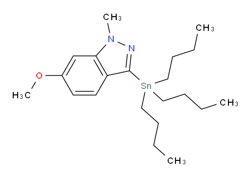 6-methoxy-1-methyl-3-(tributylstannyl)-1H-indazole