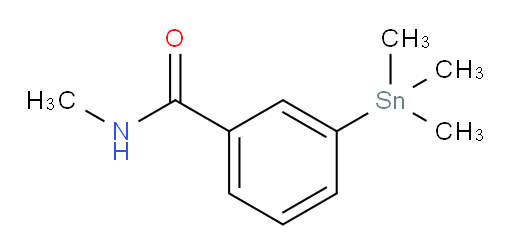 N-methyl-3-(trimethylstannyl)benzamide
