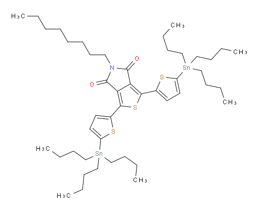 5-辛基-1,3-双(5-(三丁基锡基)噻吩-2-基)-4H-噻吩并[3,4-c]吡咯-4,6(5H)-二酮