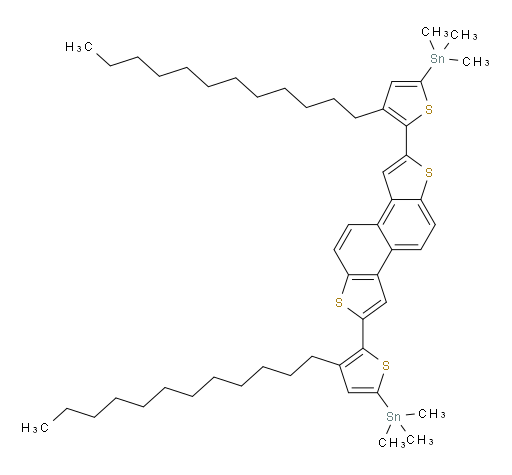 2,7-bis(3-dodecyl-5-(trimethylstannyl)thiophen-2-yl)naphtho[2,1-b:6,5-b']dithiophene