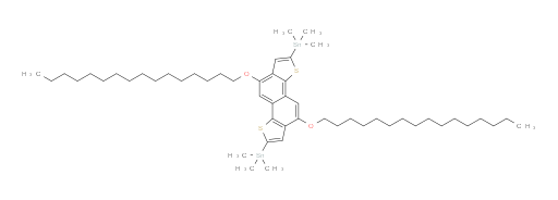 (5,10-bis(hexadecyloxy)naphtho[1,2-b:5,6-b']dithiophene-2,7-diyl)bis(trimethylstannane)