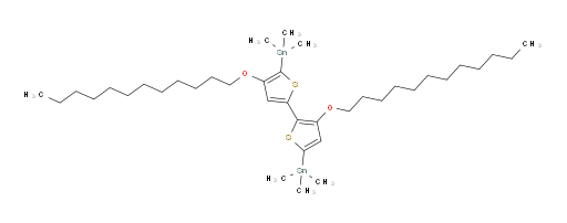(3,4'-bis(dodecyloxy)-[2,2'-bithiophene]-5,5'-diyl)bis(trimethylstannane)