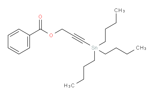 3-(tributylstannyl)prop-2-yn-1-yl benzoate