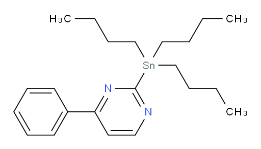 4-phenyl-2-(tributylstannyl)pyrimidine