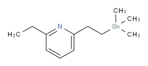 2-ethyl-6-(2-(trimethylstannyl)ethyl)pyridine