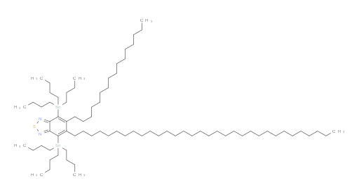 5-dotriacontyl-6-hexadecyl-4,7-bis(tributylstannyl)benzo[c][1,2,5]thiadiazole