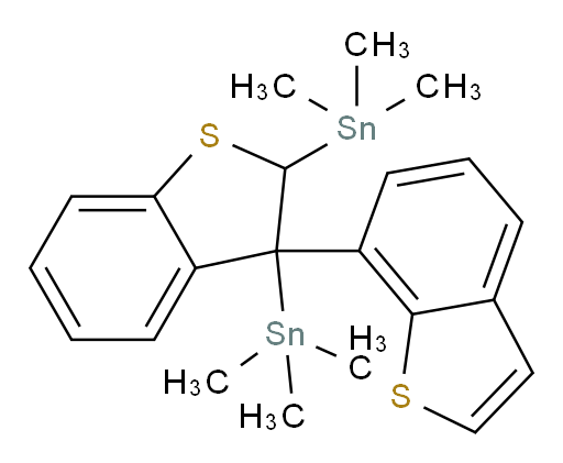 (2,3-二氢-[3,7'-bi苯并[b]噻吩]-2,3-二基)双(三甲基锡烷)