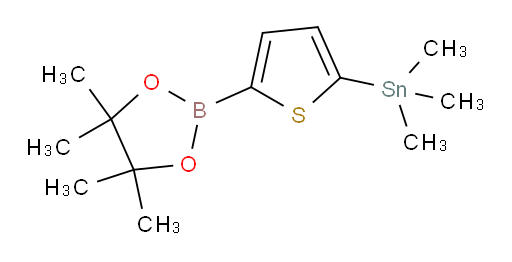 trimethyl(5-(4,4,5,5-tetramethyl-1,3,2-dioxaborolan-2-yl)thiophen-2-yl)stannane