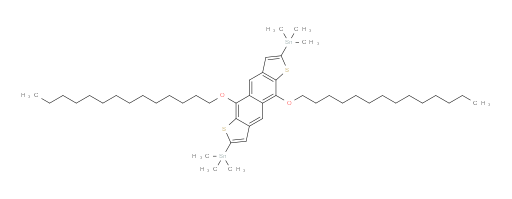 (5,10-bis(tetradecyloxy)naphtho[2,3-b:6,7-b']dithiophene-2,7-diyl)bis(trimethylstannane)