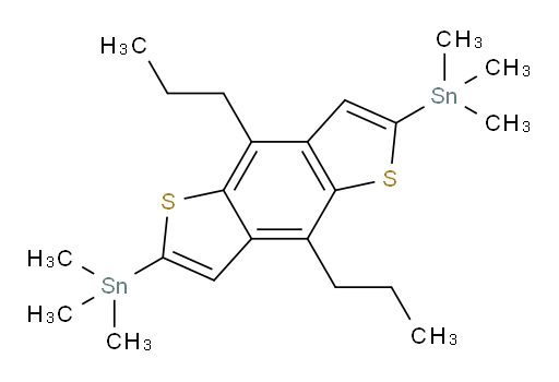 (4,8-dipropylbenzo[1,2-b:4,5-b']dithiophene-2,6-diyl)bis(trimethylstannane)