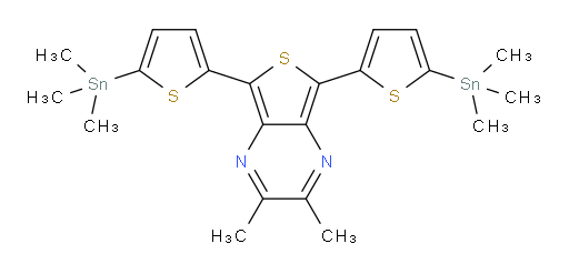 2,3-dimethyl-5,7-bis(5-(trimethylstannyl)thiophen-2-yl)thieno[3,4-b]pyrazine