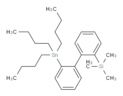 trimethyl(2'-(tributylstannyl)-[1,1'-biphenyl]-2-yl)silane