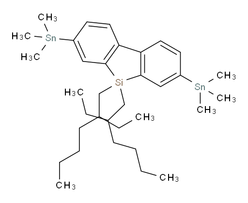 5,5-bis(2-ethylhexyl)-3,7-bis(trimethylstannyl)-5H-dibenzo[b,d]silole