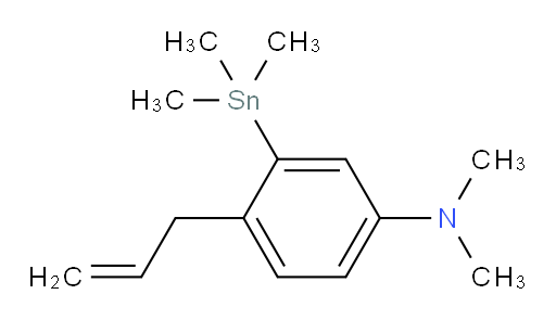 4-allyl-N,N-dimethyl-3-(trimethylstannyl)aniline