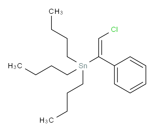 (E)-tributyl(2-chloro-1-phenylvinyl)stannane