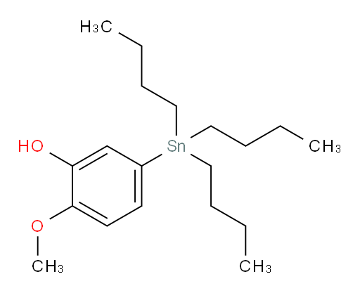 2-甲氧基-5-(三丁基锡基)苯酚