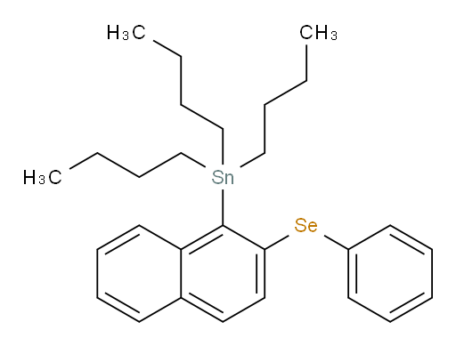 tributyl(2-(phenylselanyl)naphthalen-1-yl)stannane