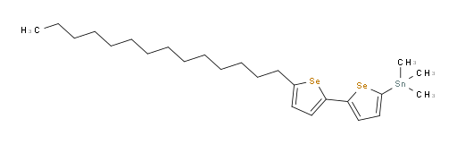 trimethyl(5'-tetradecyl-[2,2'-biselenophen]-5-yl)stannane