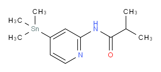 N-(4-(三甲基锡基)吡啶-2-基)异丁酰胺