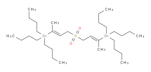 ((2E,2'E)-sulfonylbis(but-2-ene-4,2-diyl))bis(tributylstannane)