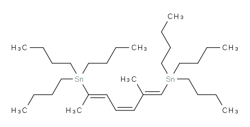 ((1E,3Z,5E)-2-methylhepta-1,3,5-triene-1,6-diyl)bis(tributylstannane)