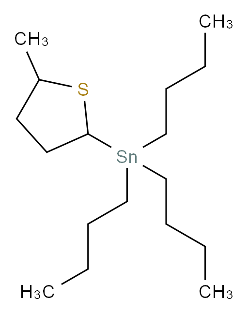 tributyl(5-methyltetrahydrothiophen-2-yl)stannane